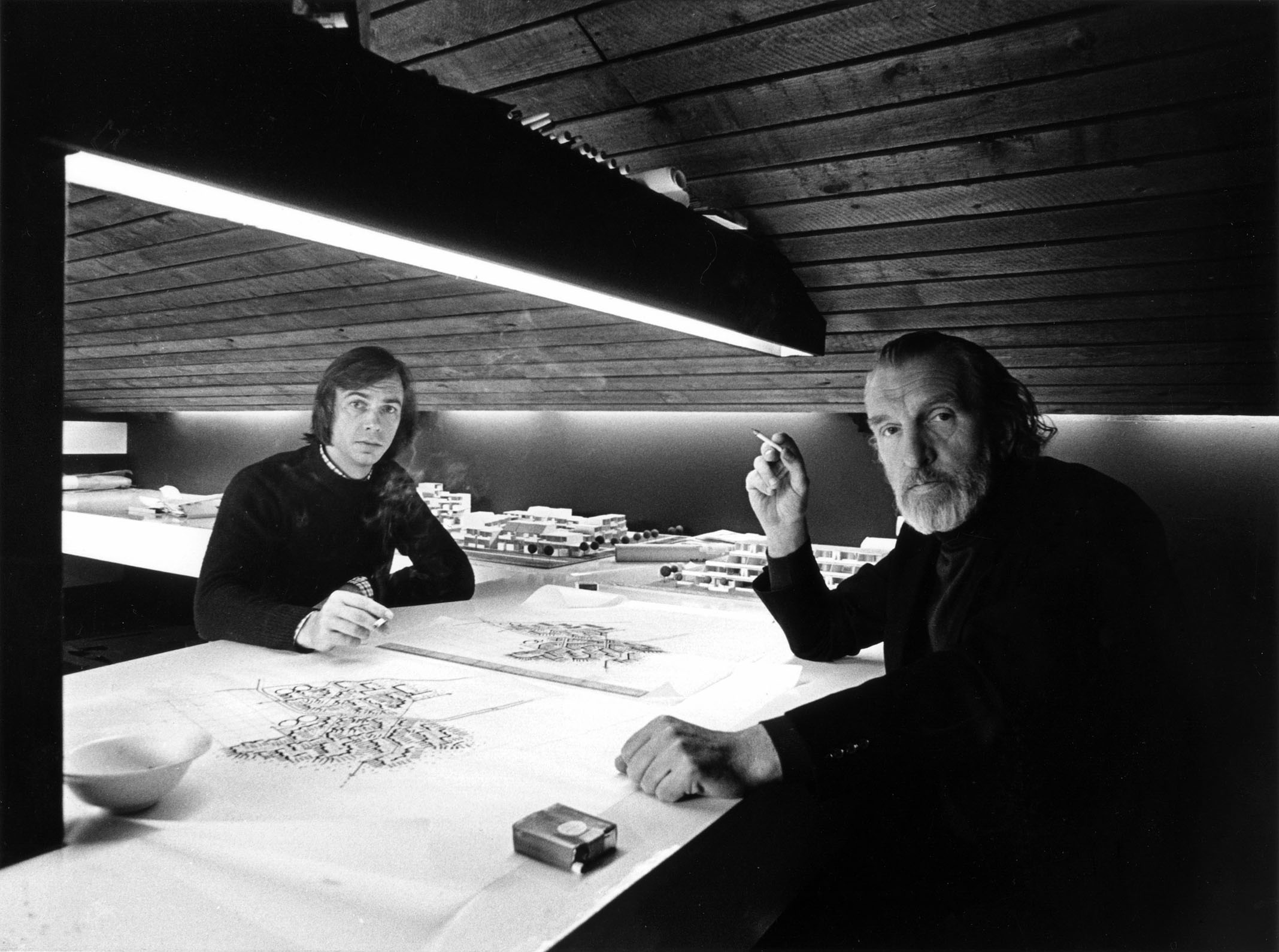 Jan van der Weerd en Herman Haan