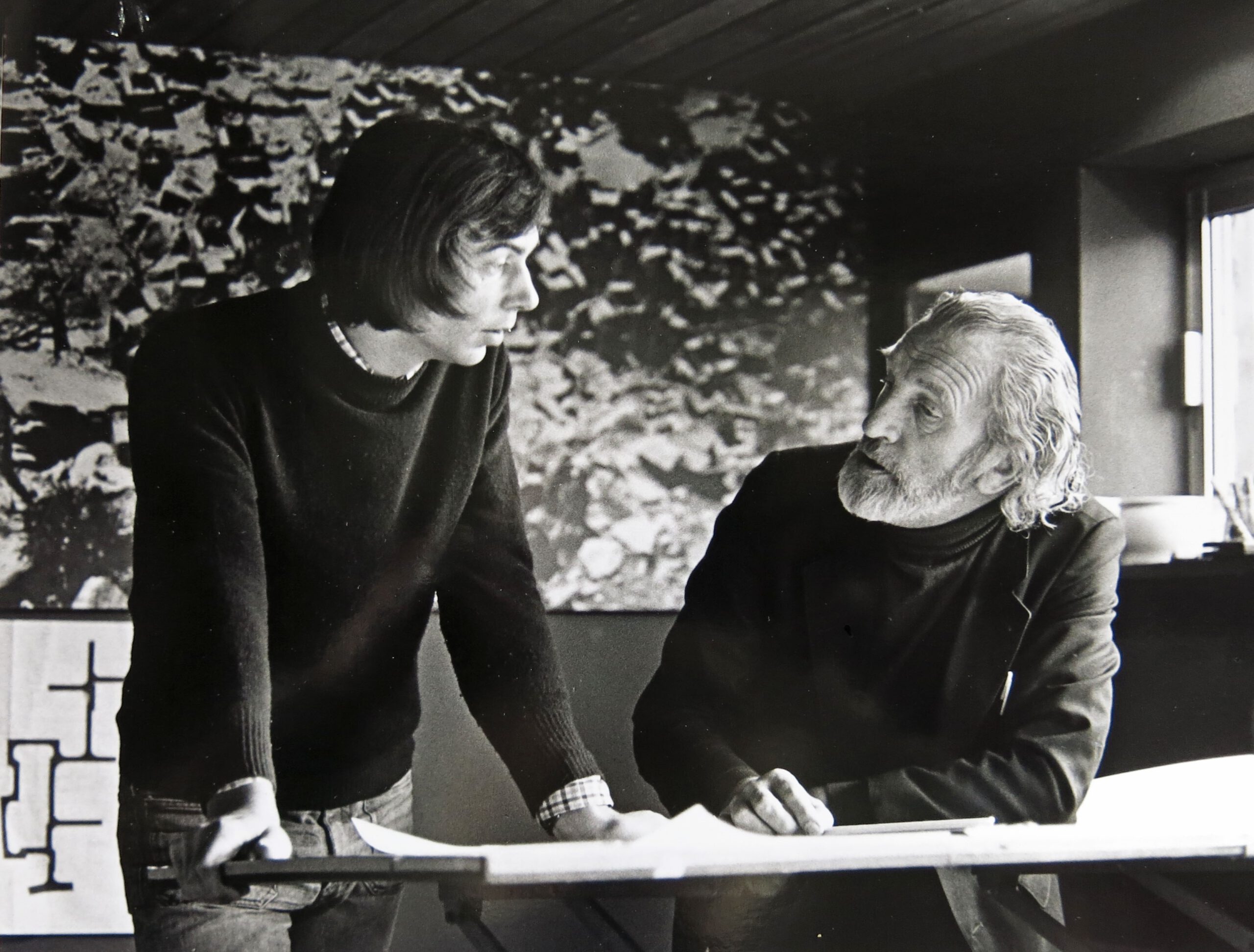 Jan van der Weerd en Herman Haan