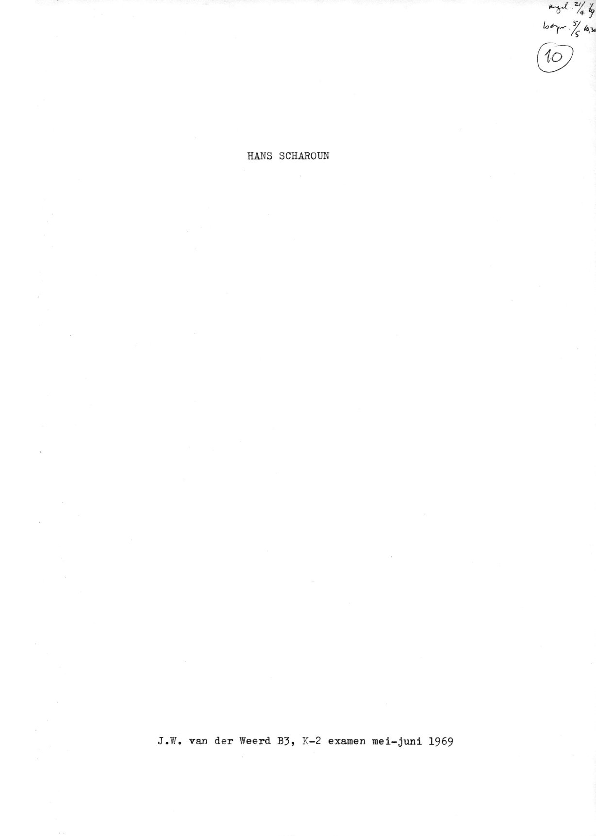 Scharoun essay image 2